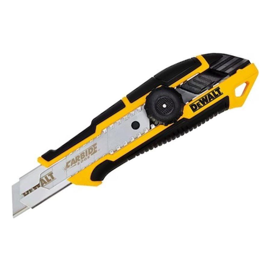 Dewalt DWHT10332‐0‐30 SO Knife with Thumb Wheel Lock 18mm - KHM Megatools Corp. Dewalt DWHT10332‐0‐30 SO Knife with Thumb Wheel Lock 18mm - KHM Megatools Corp.